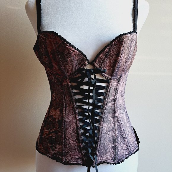 Chantal Thomass Pink Corset Top Size 32B - Picture 2 of 15